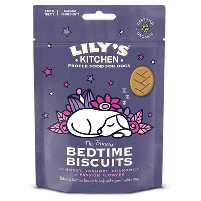 Lilys Kitchen Bedtime Biscuits Dog Treats 80g x 8 Lily's Kitchen