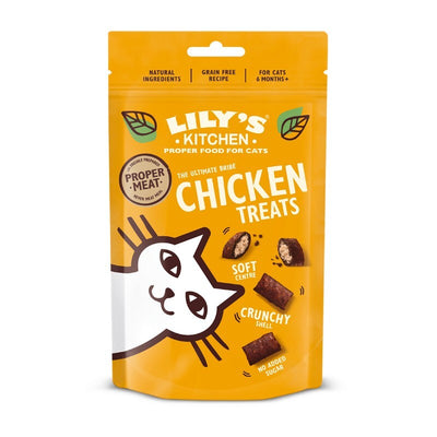 Lilys Kitchen Cat Chicken Treats 60g x 10 Lily's Kitchen