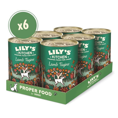 Lilys Kitchen Lamb Tagine Tins 400g x 6 Lily's Kitchen