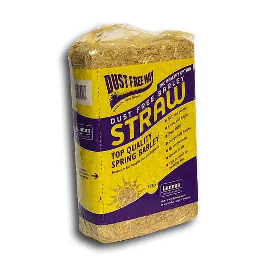 Lunnun Trading Barley Straw Breeder Bale2.25kg x 5 Lunnun Trading