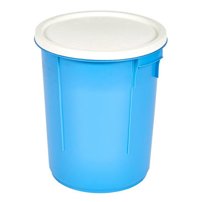 Pet Feed Container & Lid Sky Blue 28L Earlswood