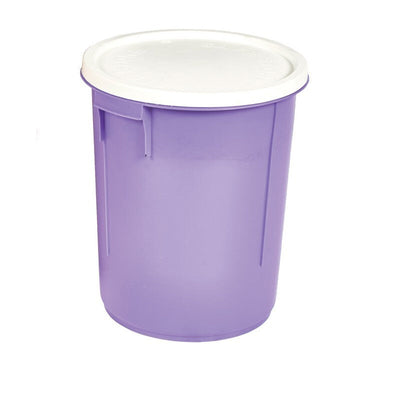 Pet Feed Container & Lid Purple 28L Earlswood