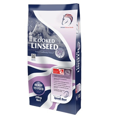 British Horse Feeds Cooked Linseed Meal 20kg Linseed
