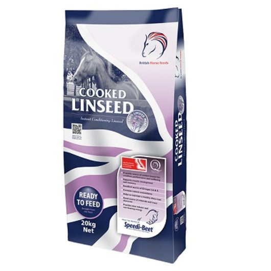 British Horse Feeds Cooked Linseed Meal 20kg Linseed