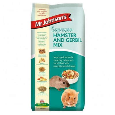 Mr Johnsons Supreme Hamster & Gerbil 15kg Mr Johnsons