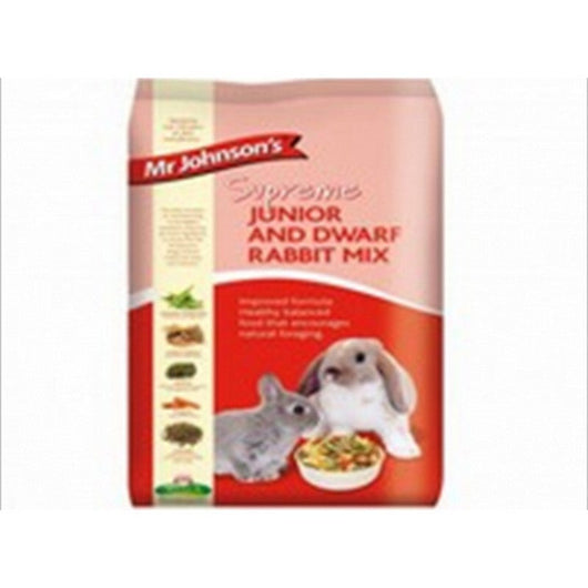 Mr Johnsons Supreme Rabbit Junior & Dwarf 15kg Mr Johnsons