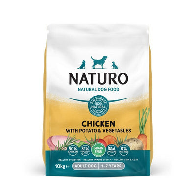 Naturo Adult Chicken with Potato & Veg 10kg Naturo