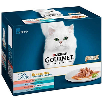 Gourmet Perle Seaside Duo Pouch 85g x 12 x 4 Gourmet