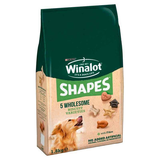 Winalot Shapes Dog Treats 1.8kg Winalot