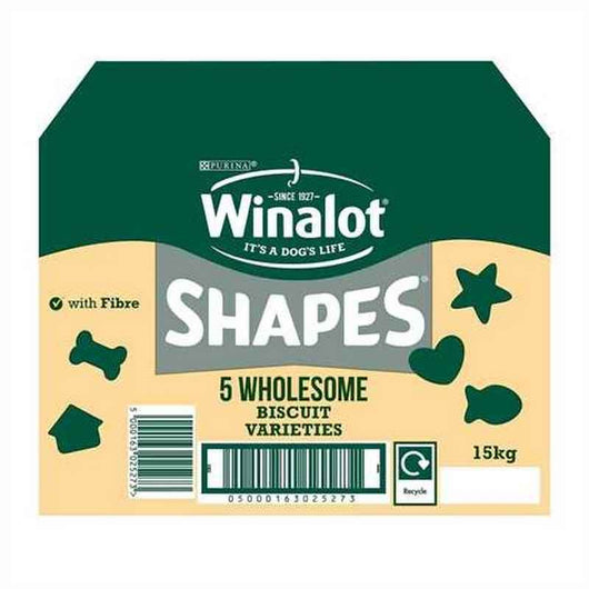 Winalot Shapes Dog Treats 15kg Winalot