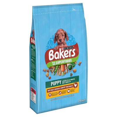 Bakers Complete Puppy with Chicken & Veg 2.85kg Bakers