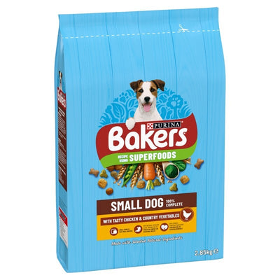 Bakers Complete Small Dog with Chicken & Veg 2.85kg Bakers