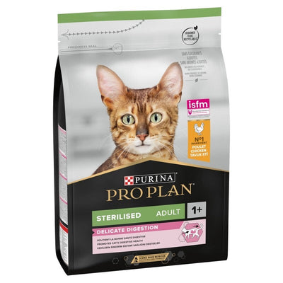 Pro Plan Adult 1+ Sterilised Delicate Digestion with Chicken 3kg Pro Plan