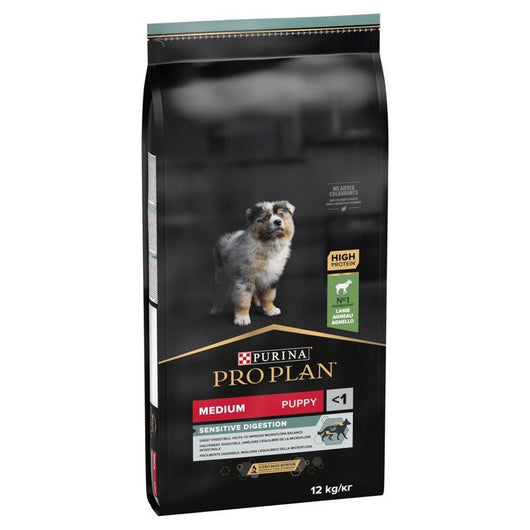 Pro Plan Puppy Medium Sensitive Digestion with Lamb 12kg Pro Plan