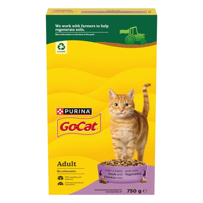 Go-Cat Complete Chicken & Duck 750g x 5 Go-Cat