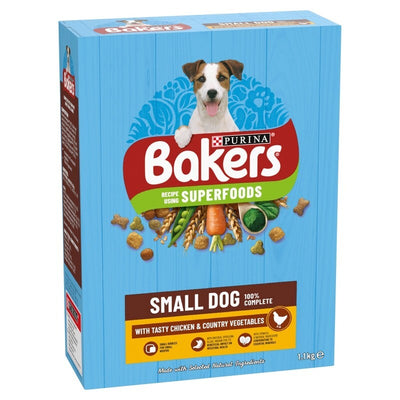 Bakers Complete Small Dog with Chicken 1.1kg x 5 Bakers