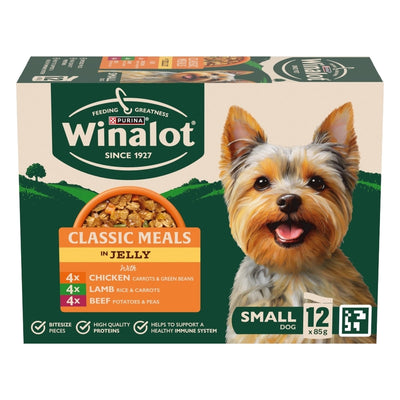 Winalot Small Dog Classic Meals in Jelly 85g x 12 x 4 Winalot