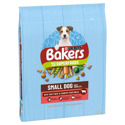 Bakers Complete Small Dog with Beef & Veg 10kg Bakers