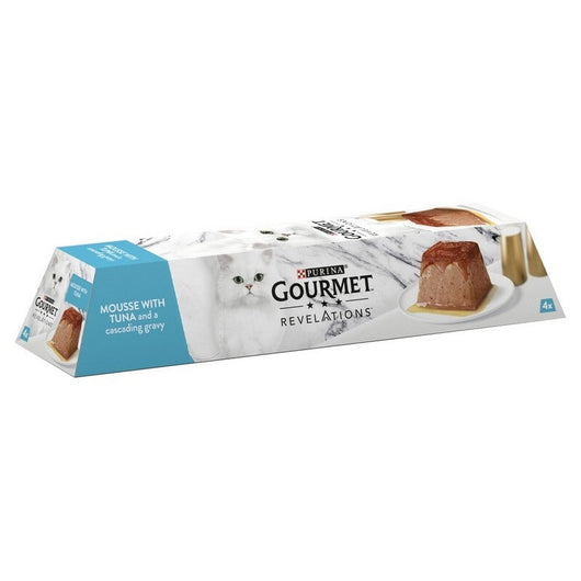 Gourmet Revelations Mousse with Tuna and Gravy 57g x 4 x 6 Gourmet
