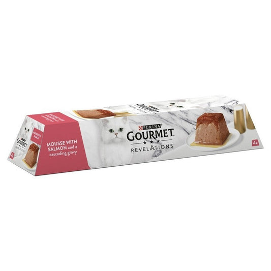 Gourmet Revelations Mousse with Salmon 57g x 4 x 6 Gourmet