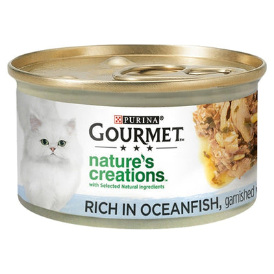 Gourmet Natures Creation Rich in Oceanfish Tins 85g x 12 Gourmet