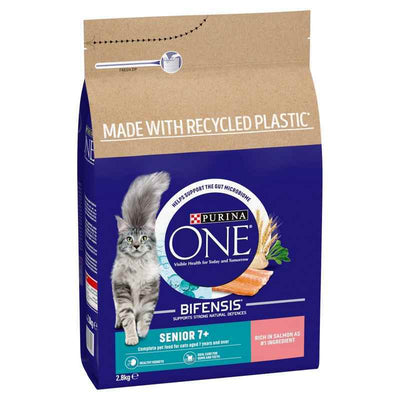 Purina One Senior 7+ Salmon & Wholegrains 2.8kg Purina One