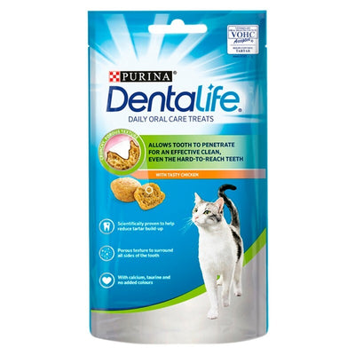 DentaLife Cat Dental Treats Chicken 40g x 8 DentaLife