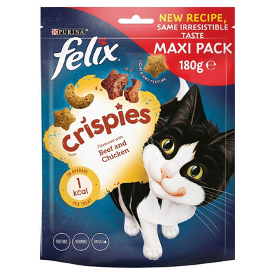Felix Crispies Chicken & Beef 180g x 5 Felix