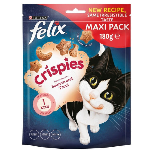 Felix Crispies Salmon & Trout 180g x 5 Felix