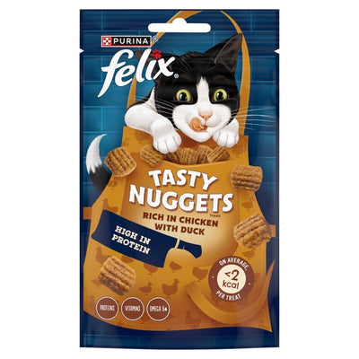 Felix Tasty Nuggets Chicken & Duck 50g x 8 Felix