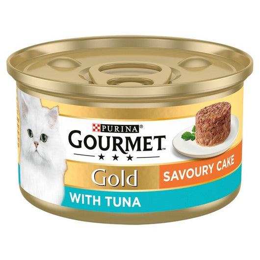 Gourmet Gold Savoury Cake Tuna 85g x 12 Gourmet
