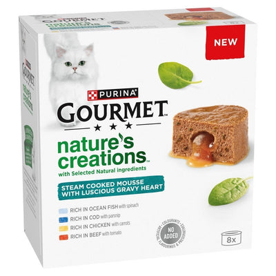 Gourmet Natures Creations Gravy Heart Mixed 85g x 8 x 6 Gourmet