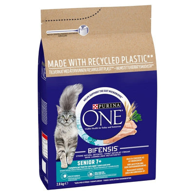 Purina One Senior 7+ Cat Chicken 2.8kg Purina One