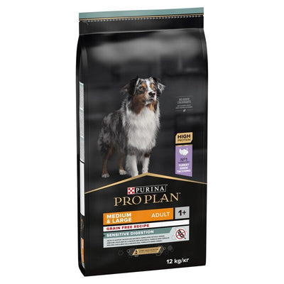 Pro Plan Adult Medium & Large Grain Free Sensitive Digestion Turkey 12kg Pro Plan