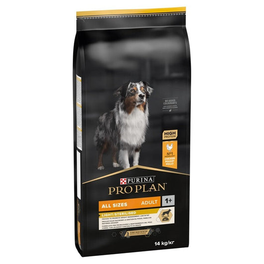 Pro Plan Adult All Sizes Light / Sterilized with Chicken 14kg Pro Plan