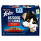 Felix Pouches AGAIL Senior 7+ Meat 85g x 12 x 4