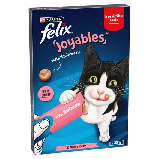 Felix Joyables Salmon Liquid Cat Treats 10g x 4 x 11 Felix
