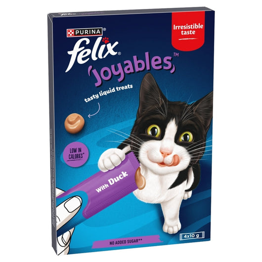 Felix Joyables Duck Liquid Cat Treats 10g x 4 x 11 Felix
