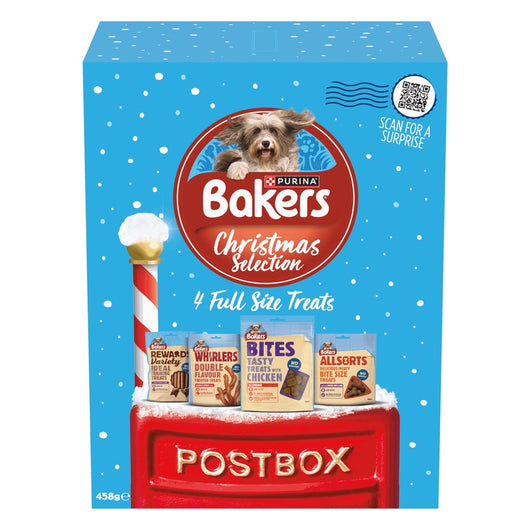 Bakers Christmas Treat Box 458g x 3