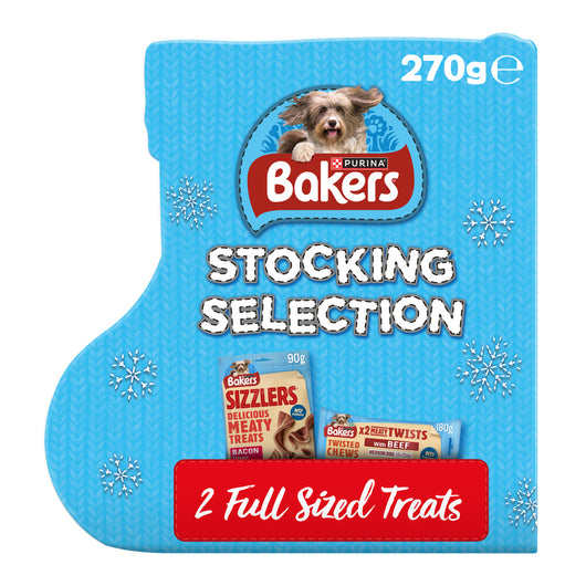 Bakers Christmas Treat Stocking 270g x 5