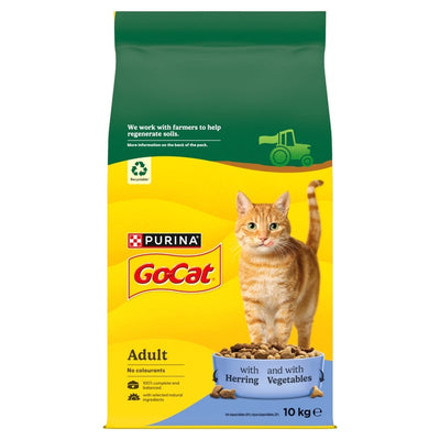 Go-Cat Complete Herring & Vegetables 10kg Go-Cat