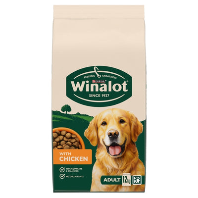 Winalot Adult with Chicken Dry Dog 12kg Winalot