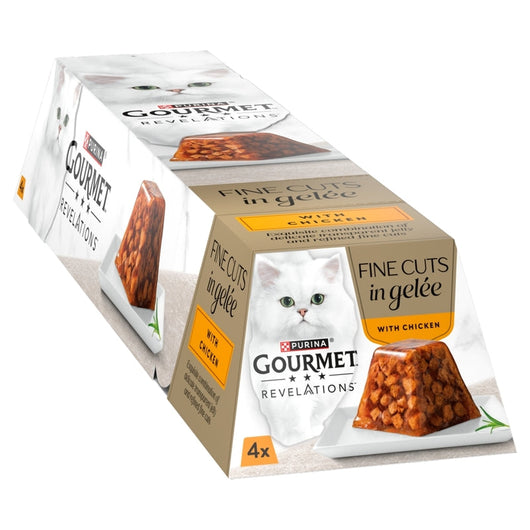 Gourmet Revelations Fine Cuts with Chicken Jelly 57g x 4 x 6 Gourmet