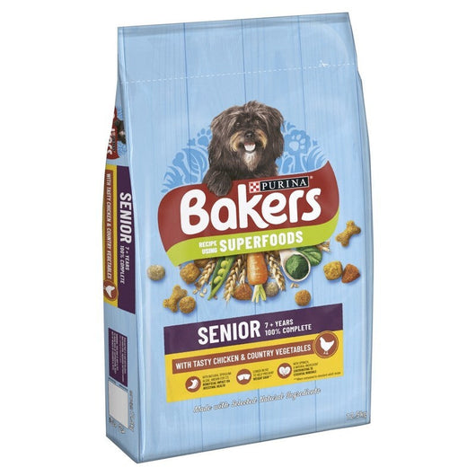 Bakers Complete Senior with Chicken & Veg 12.5kg Bakers