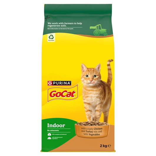 Go-Cat Complete Indoor Chicken 2kg Go-Cat