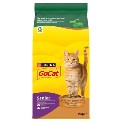Go-Cat Complete Senior Chicken 2kg Go-Cat