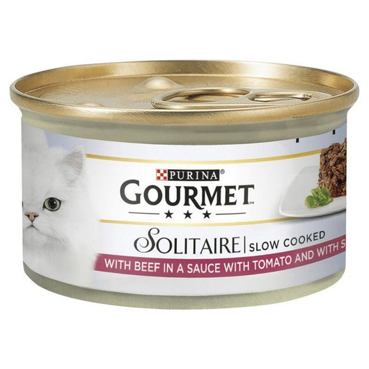 Gourmet Solitaire Slow Cook Beef 85g x 12 Gourmet
