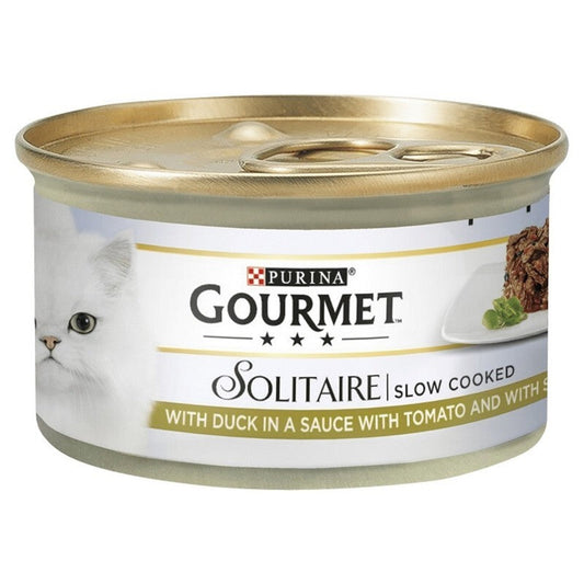 Gourmet Solitaire Slow Cook Duck 85g x 12 Gourmet
