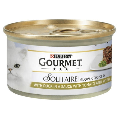 Gourmet Solitaire Slow Cook Duck 85g x 12 Gourmet