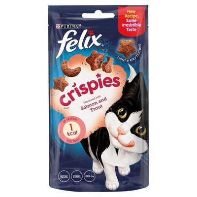 Felix Crispies Salmon & Trout 45g x 8 Felix